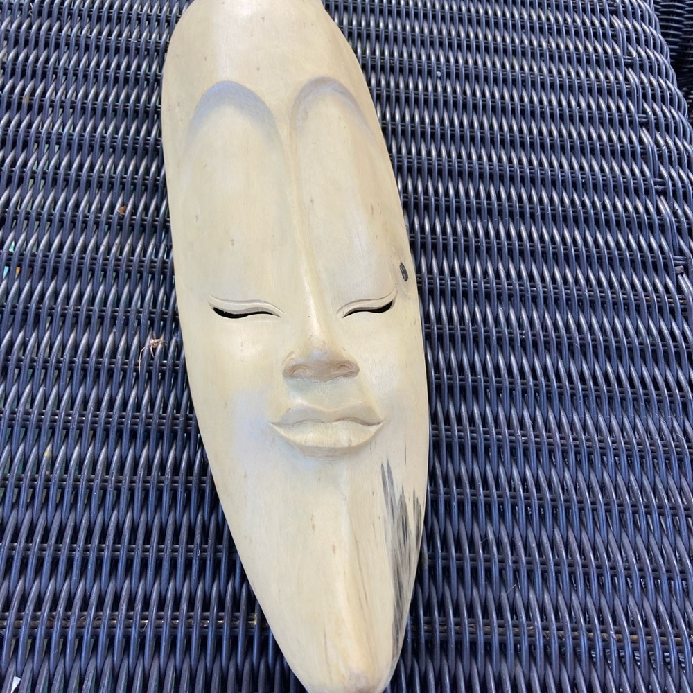 Asia Overland Balinese wood carved mask